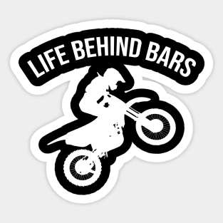 Life behind bars Sticker